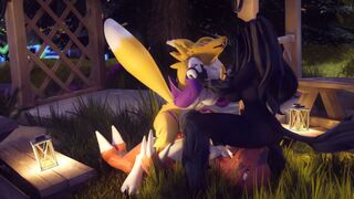 Renamon, Guilmon & Mal0 [Furromantic]