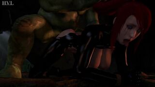 Samus In Trouble Original + Preggo [Alt][HVL]