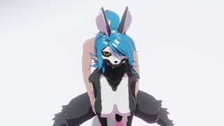 Pet Monster Girl From Behind