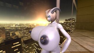 Mega Busty Draenei