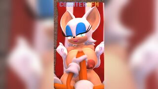 Tails Masturbating For Rouge [countersfm]