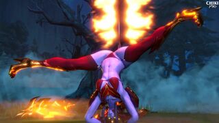 Shyvana Pole Dance FULL