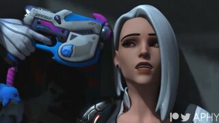D.Va Surprises Ashe [Aphy3d]