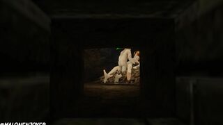 Malon and Link in the hay