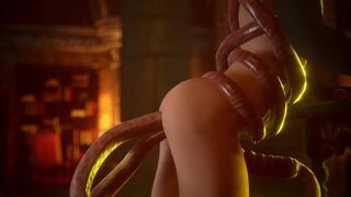 Cloud with tentacles