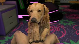 Goldie x Male Blowjob