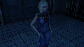 Supergirl BBC spitroast in jail