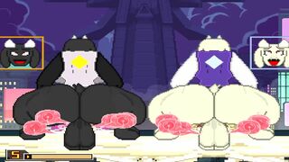 MUGEN - Hyper Futa Toriel Completely Breeds LopunnyF (Part 1)