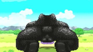 MUGEN - Giant MrBear Impregs MienshaoF