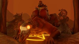 [snips456fur] Doom Slayer x Demon