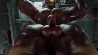 [snips456fur] Demon against wall