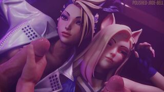 Akali x Ahri Facialized v2