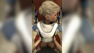 endurance cassie cage against pillar