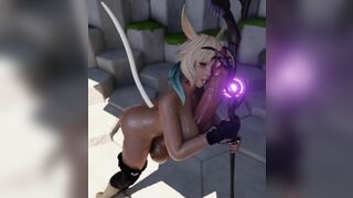 y'shtola rubbing Staff [milkygirls]