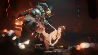 ZMSFM Brigitte and Demon (Pregnant)