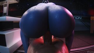 Liara Saves The Galaxy [4K][Spluckytama]