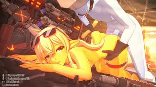 Busy in the Workshop by Anna Anon [Male x Female]