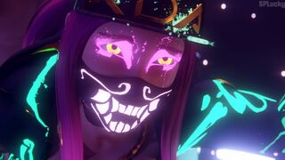 Akali on Club [4k][Neon][Spluckytama]