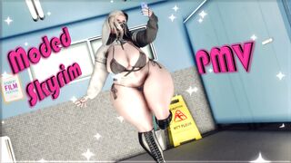 Huge FatAss Gal modded Skyrim PMV
