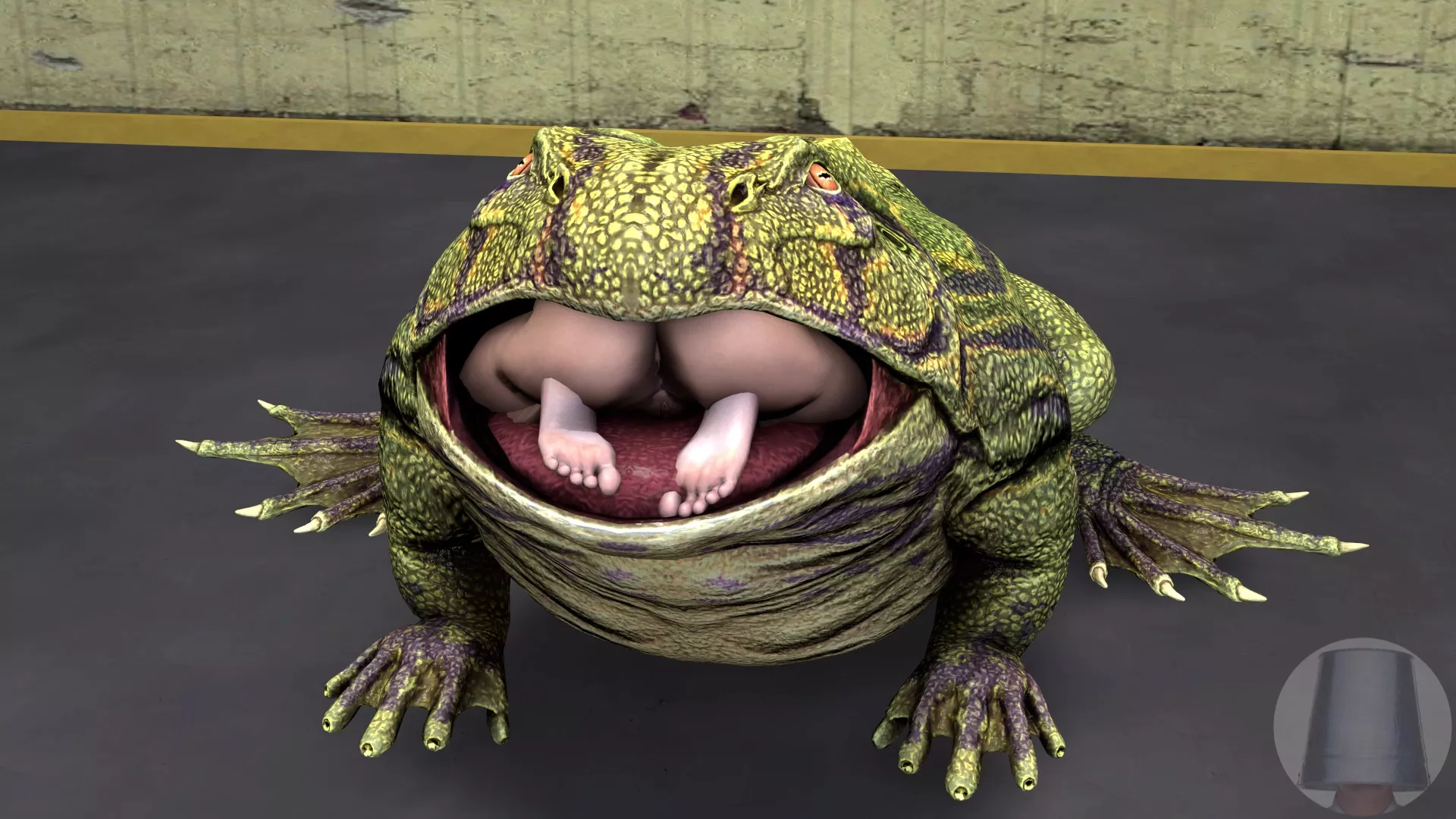 Frog Vore Porn - Feed the Frog