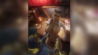 Downtime fun with Octane (Loba) [Dzooworks]