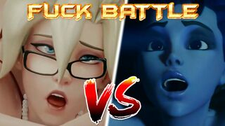 [PMV] WIDOWMAKER VS MERCY - FUCK BATTLE - Rondoudou Media