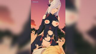 The ice beauty Shenhe.