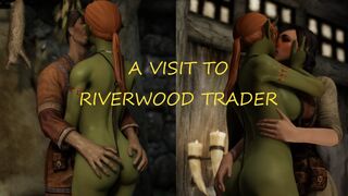 Skyrim - A visit to Riverwood Trader