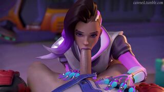Sombra blowjob