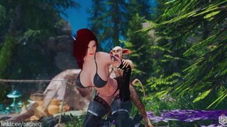 Christmas Special Part 1: Redhead vs Scamp