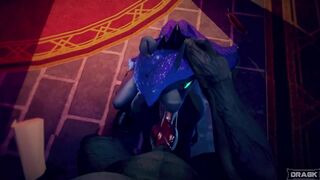 [dragk] Princess Luna - Blowjob