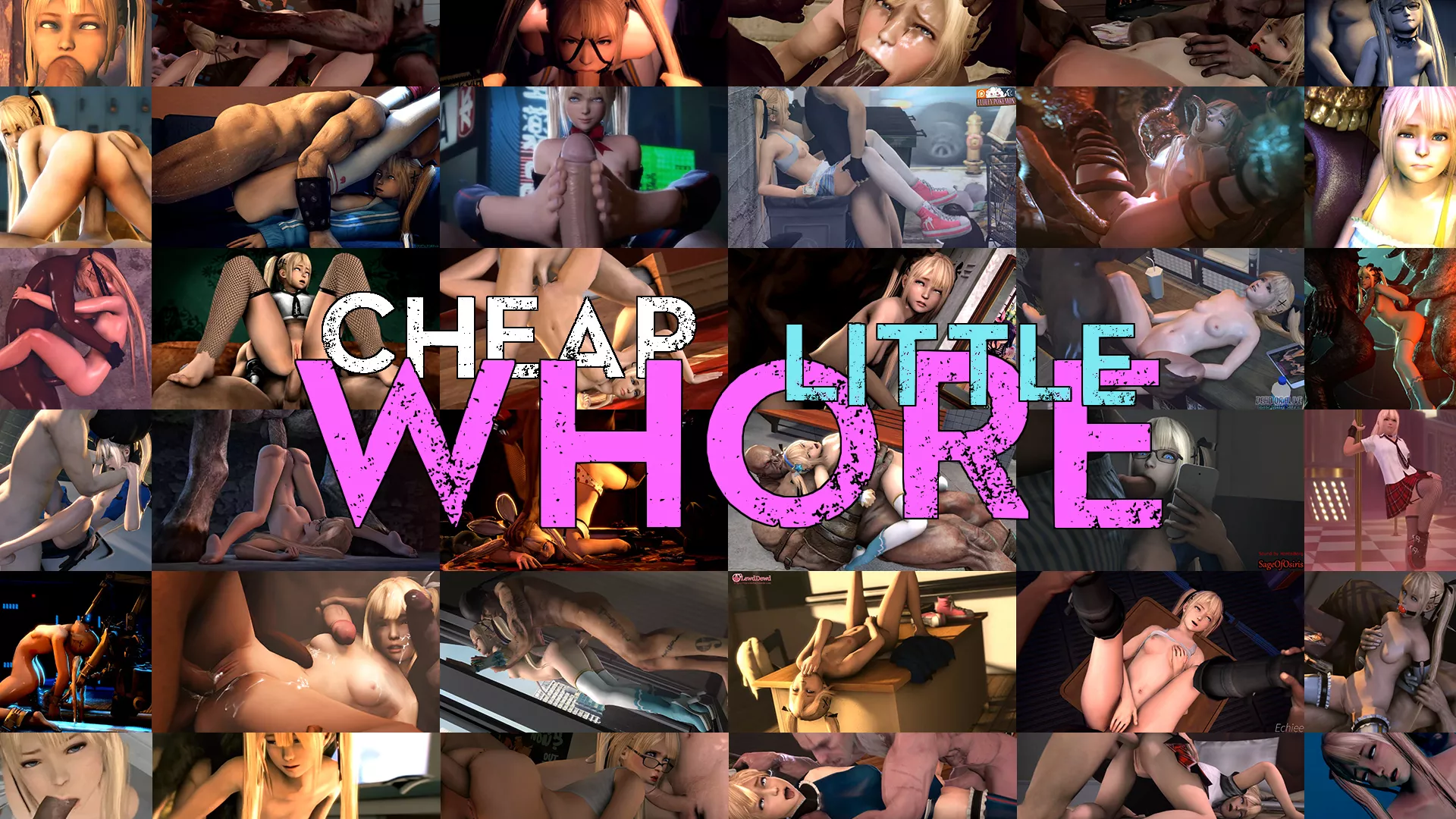 Cheap Little Whore - A Marie Rose PMV