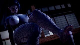 Sage in Fishnets (VALORANT)