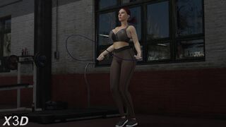 Black Widow Jump Rope 60fps