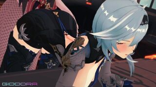 Teaser 2 Futa Rosaria&Eula - Genshin Impact.
