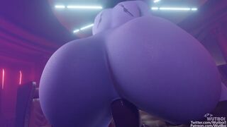 Widowmaker Cowgirl Riding [Black] - Wutboi