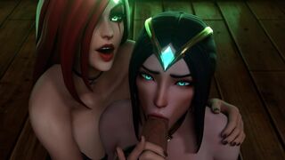Irelia And Katarina (Ver.2) [ArawAraw]