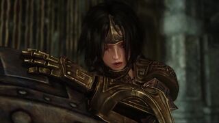 Breton Engineer reprograms a Dwemer Automaton to serve her own Needs by Izzyguy1234