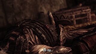 Dunmer Thief Valera Makes A Bad Decision While Looting A Tomb by Izzyguy1234