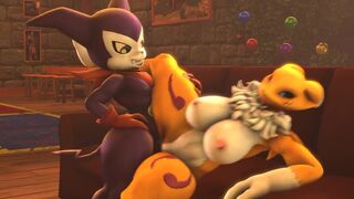 Renamon Penetrated by Impmon Part 2 [Aryentai]