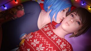 [4K] Chloe And Max Celebrate Christmas [Justausernamesfm]