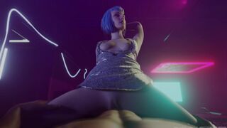 V and Evelyn celebrate a successful heist. [Savagecabbage]