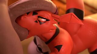 Penis on Guilmon's face [reptilligator]