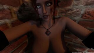 Triss offers to show the goods, but...[Savagecabbage]