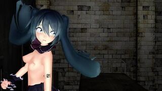 [Chibitayo] Miku tries to escape(insect)