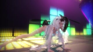 Yowane Haku insect fuck on stage by Goutouren