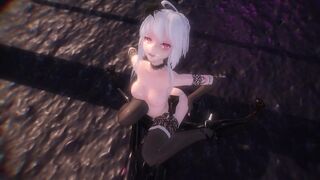 Haku and a pooch by Goutouren