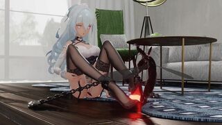 Adult Bronya with insects and dog (Miaoshaquan)