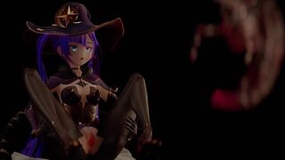 Mona with Insect and hilichurl (Miaoshaquan)