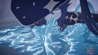 [DysonMMD] Mona trapped by slime part 2